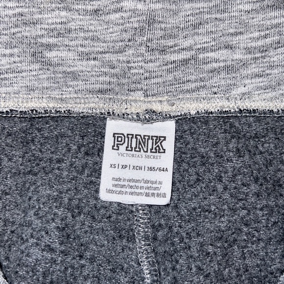 Victoria Secret PINK sweats / sweatpants / joggers heather gray extra small xs - Picture 6 of 6